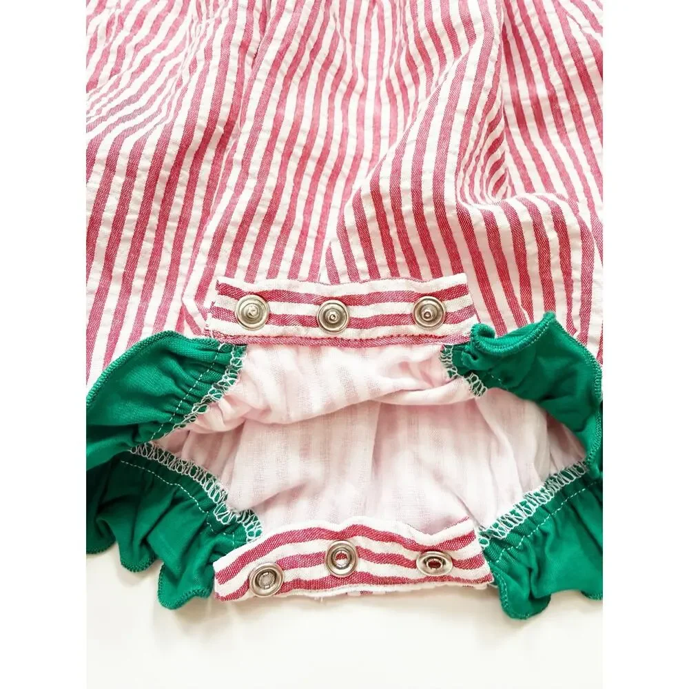 Busy Bees Smocks Watermelon Bubble